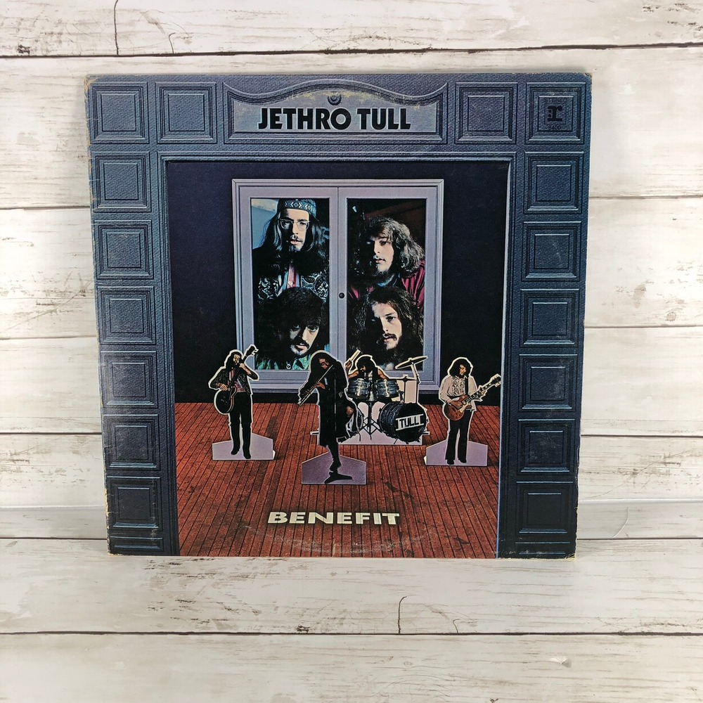 Jethro Tull Benefit Vinyl LP Record 1970 Green Label Chrysalis